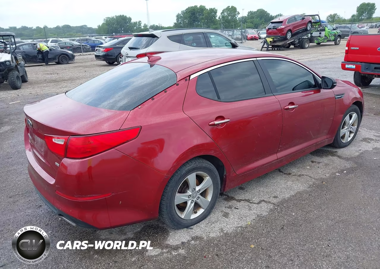 2014 Kia Optima Lx VIN:5XXGM4A73EG297308 - 4