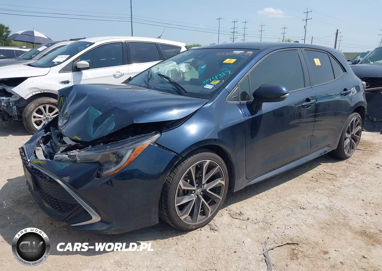2020 Toyota Corolla Xse VIN:JTNA4RBE6L3074317 - 2