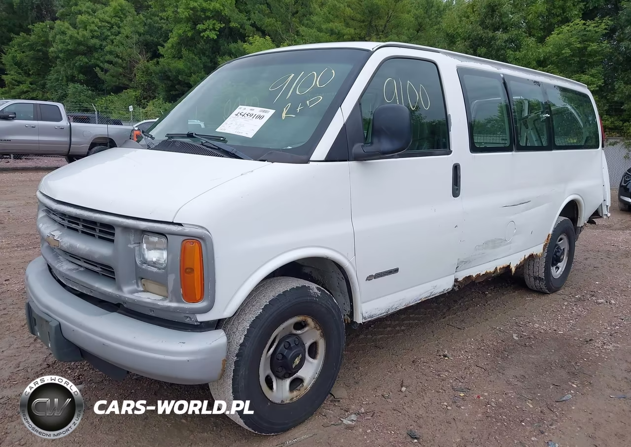 2002 Chevrolet Express VIN:1GCGG25R921199754 - 2