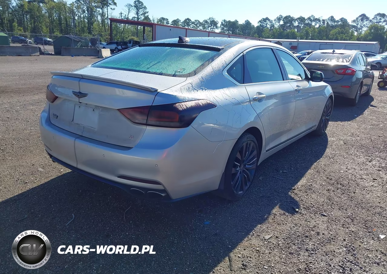 2015 Hyundai Genesis 5.0 VIN:KMHGN4JF6FU024357 - 4