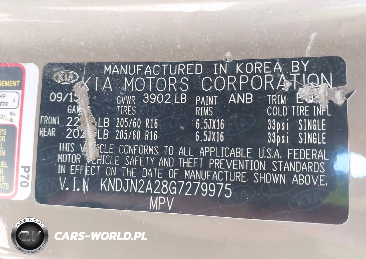 2016 Kia Soul VIN:KNDJN2A28G7279975 - 9