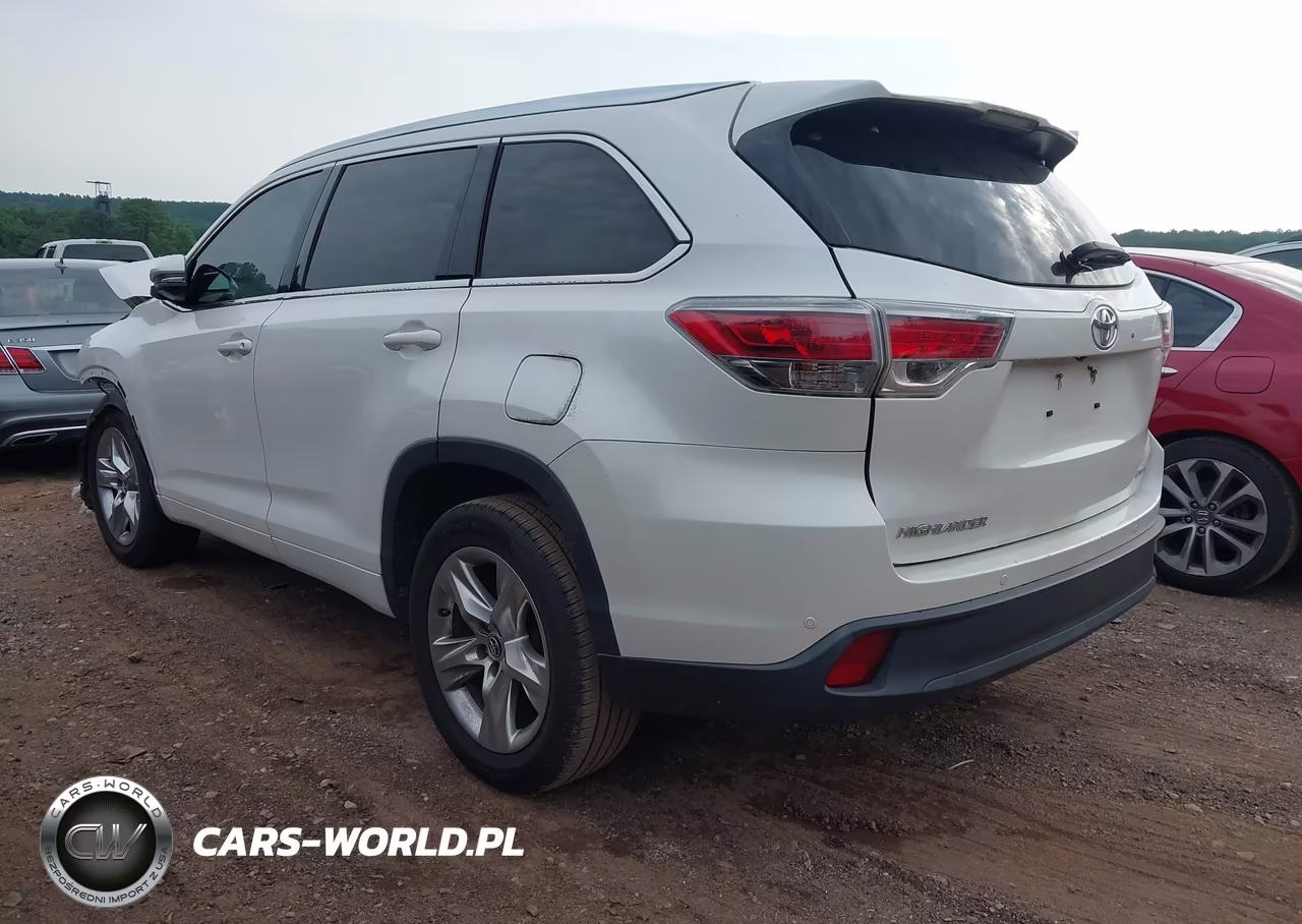 2016 Toyota Highlander Limited V6 VIN:5TDYKRFH8GS145289 - 3