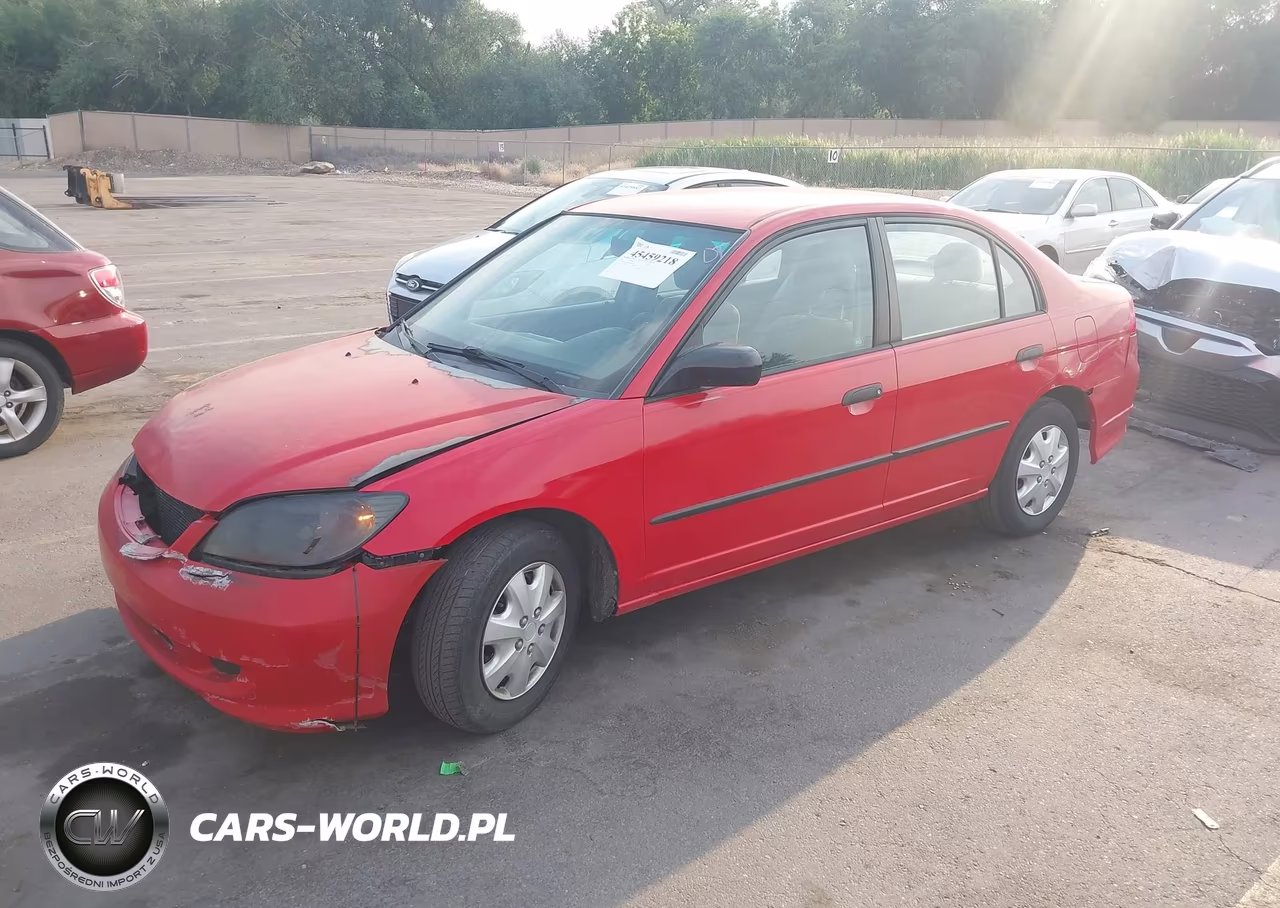 2005 Honda Civic Vp VIN:1HGES16465L009406 - 2