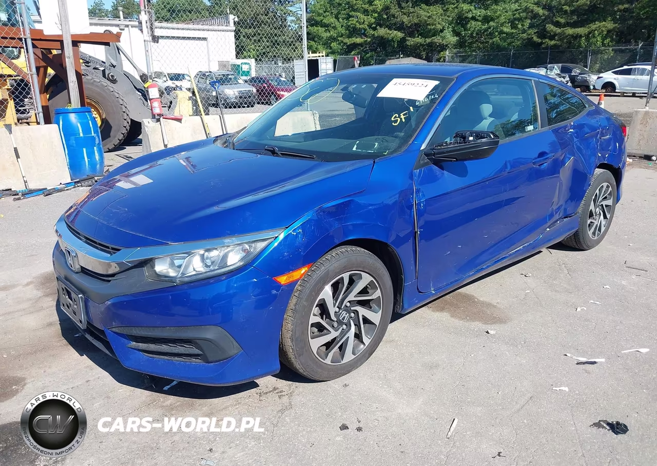 2018 Honda Civic Lx VIN:2HGFC4B52JH306813 - 2