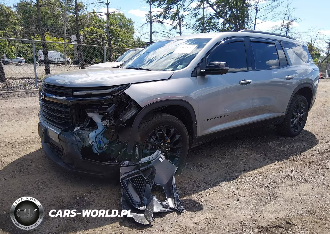 2025 Chevrolet Traverse Awd Lt VIN:1GNEVGRS5SJ238502 - 2