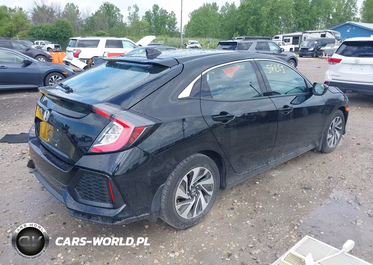 2019 Honda Civic Lx VIN:SHHFK7H31KU204918 - 4