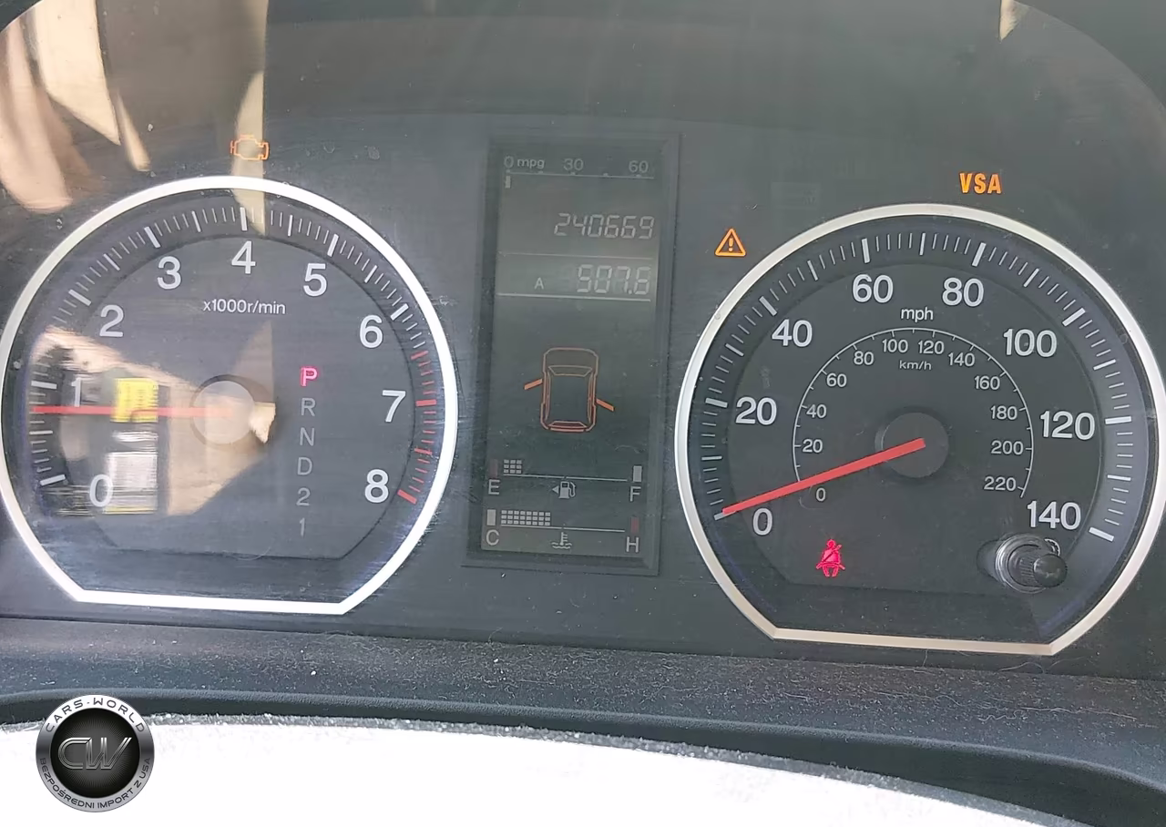 2009 Honda Cr-V Lx VIN:5J6RE38359L021912 - 7