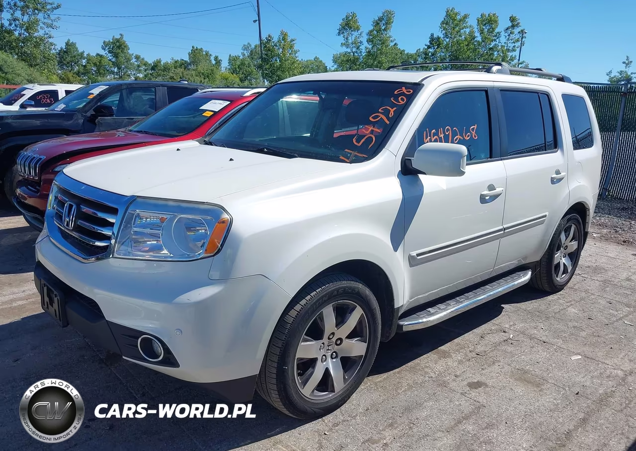 2012 Honda Pilot Touring VIN:5FNYF4H96CB068451 - 2
