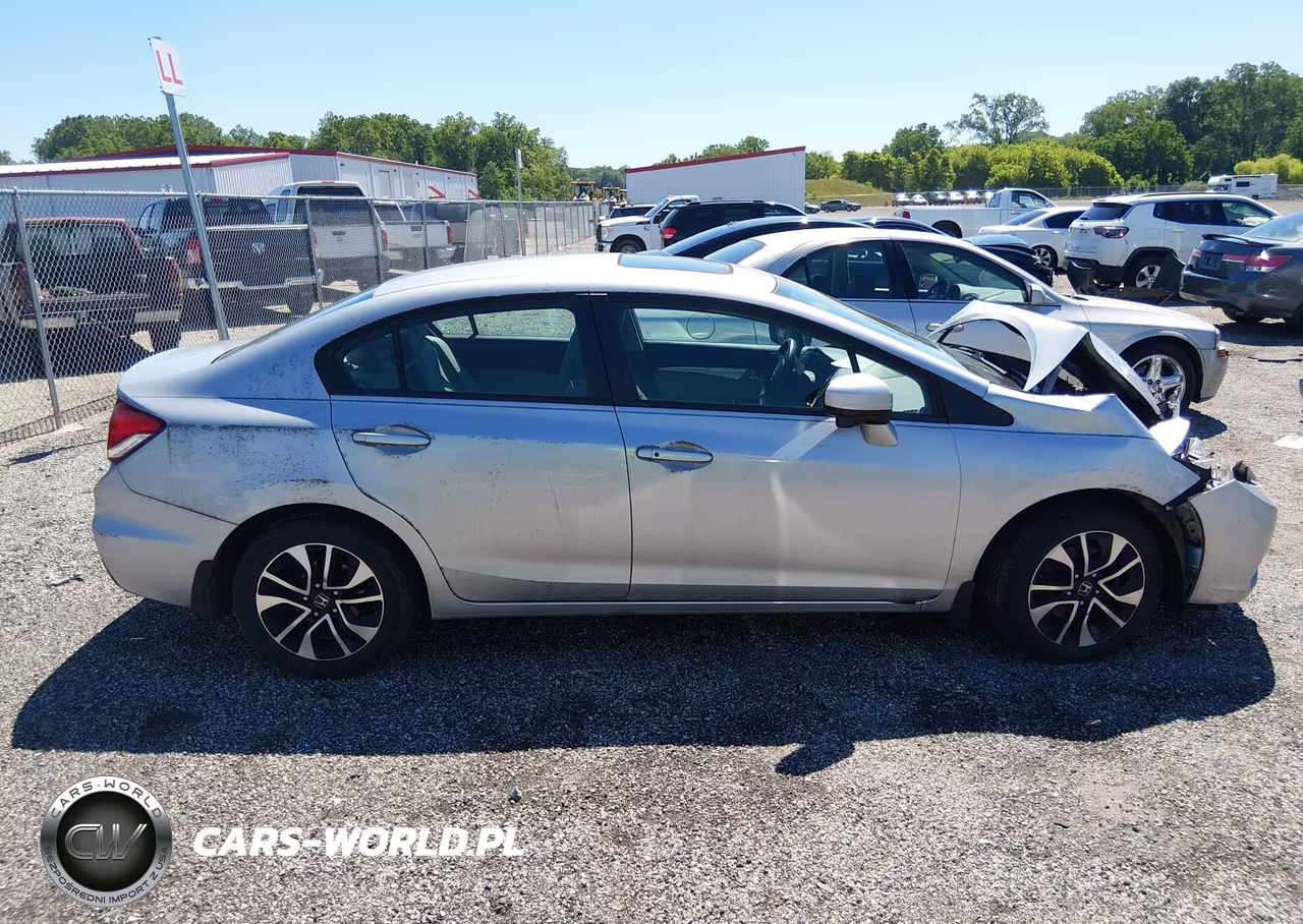 2015 Honda Civic Ex VIN:2HGFB2F8XFH564354 - 13