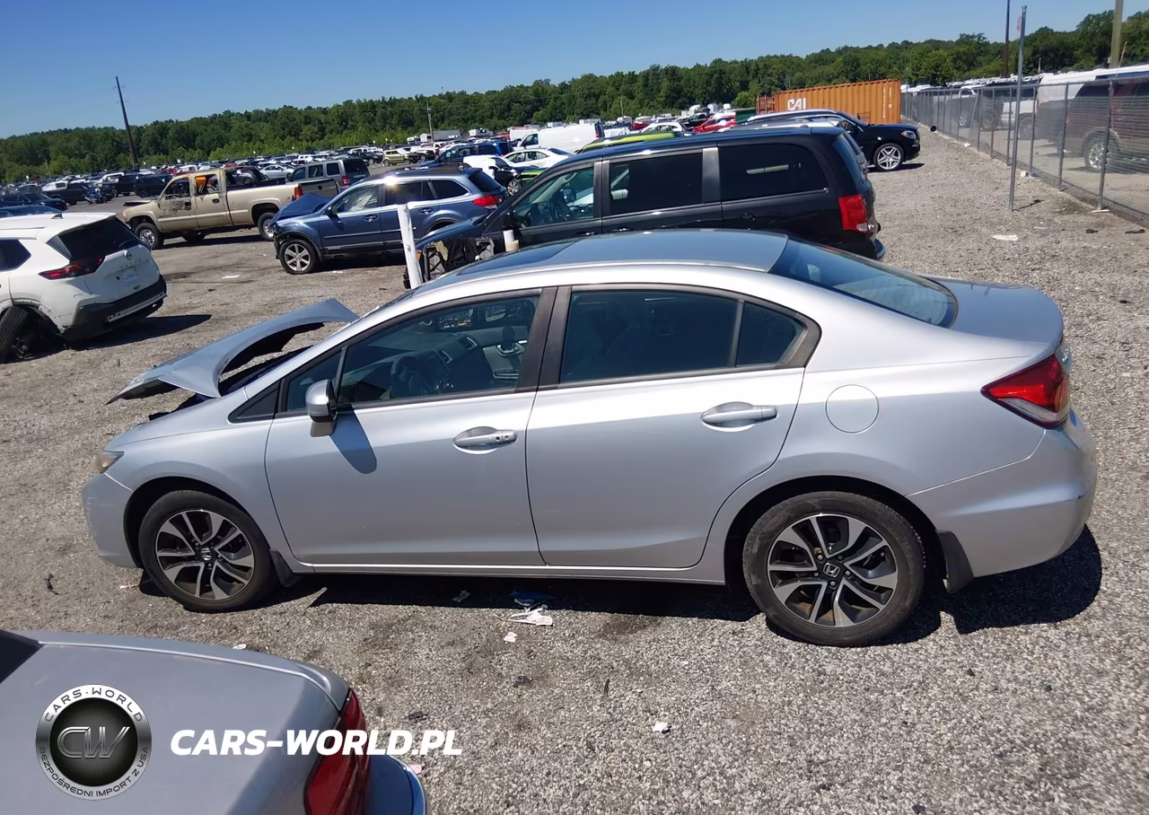 2015 Honda Civic Ex VIN:2HGFB2F8XFH564354 - 14