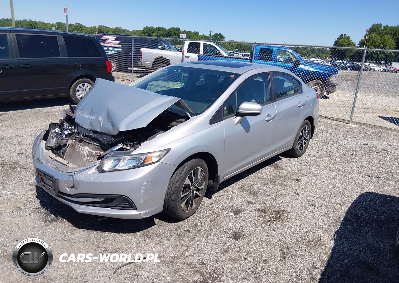 2015 Honda Civic Ex VIN:2HGFB2F8XFH564354 - 2