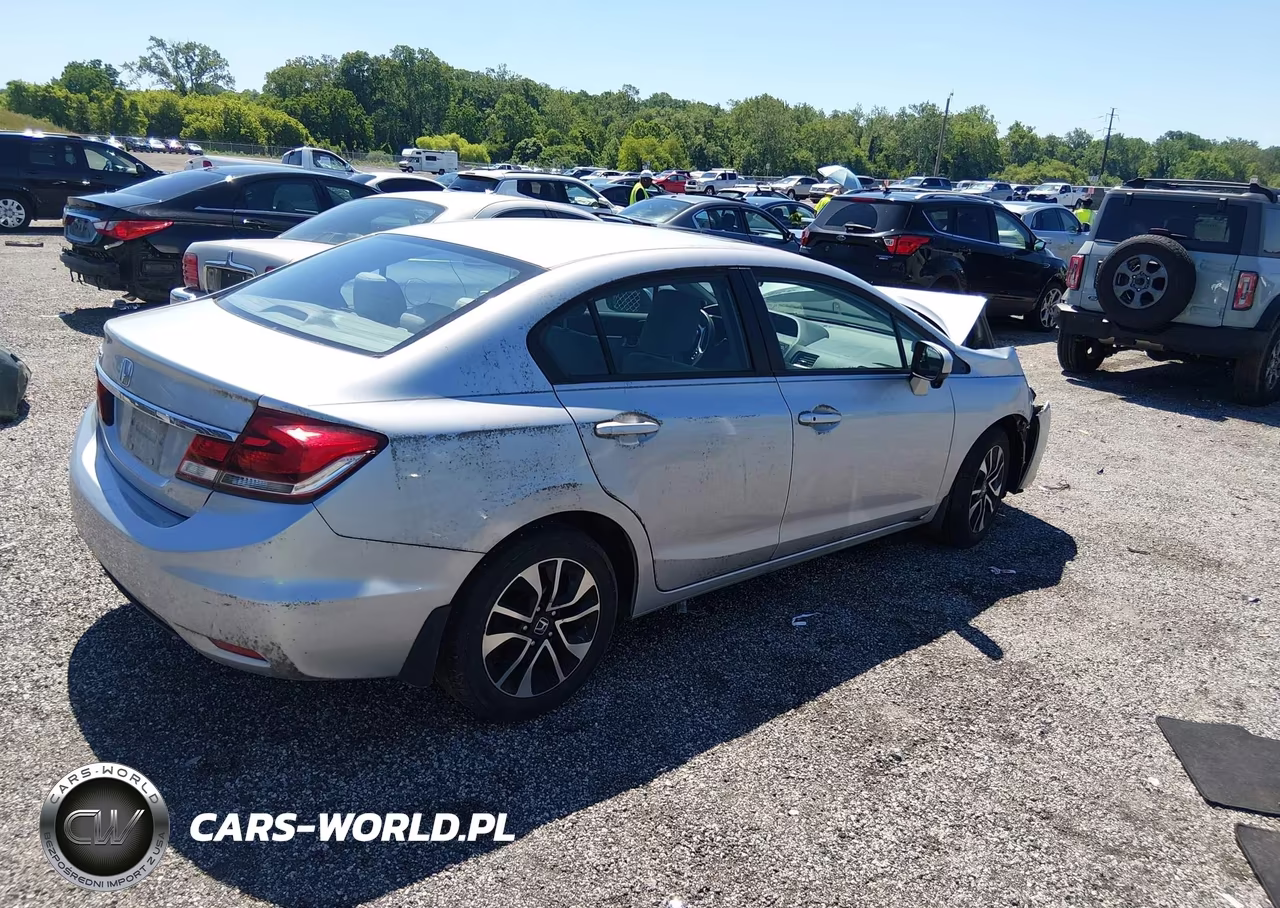 2015 Honda Civic Ex VIN:2HGFB2F8XFH564354 - 4