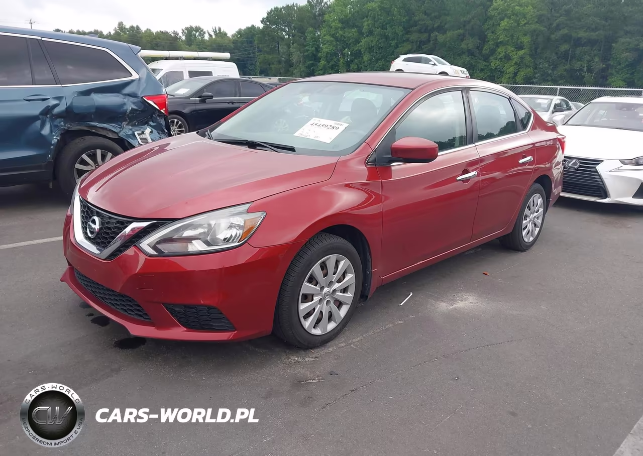 2016 Nissan Sentra Sv VIN:3N1AB7AP3GL678471 - 2