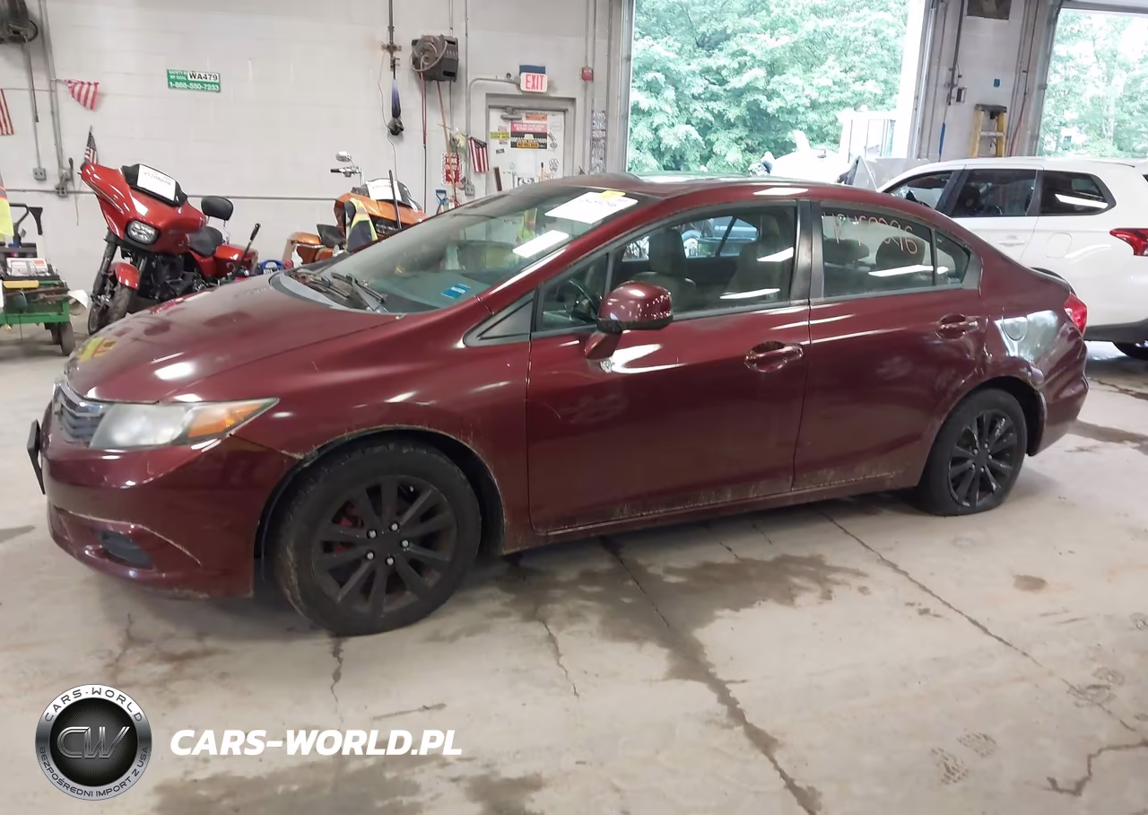 2012 Honda Civic Ex-L VIN:2HGFB2F97CH546348 - 14