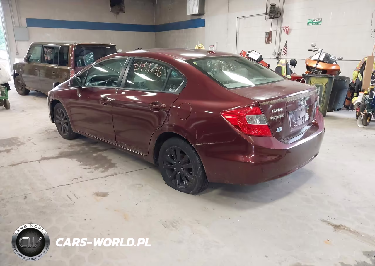 2012 Honda Civic Ex-L VIN:2HGFB2F97CH546348 - 3