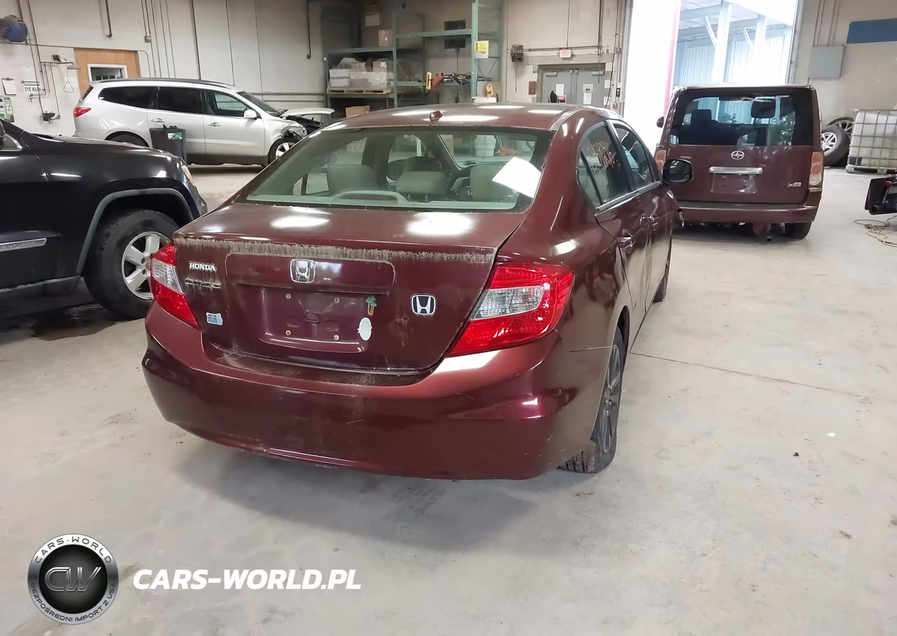 2012 Honda Civic Ex-L VIN:2HGFB2F97CH546348 - 4