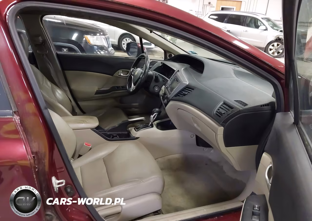 2012 Honda Civic Ex-L VIN:2HGFB2F97CH546348 - 5