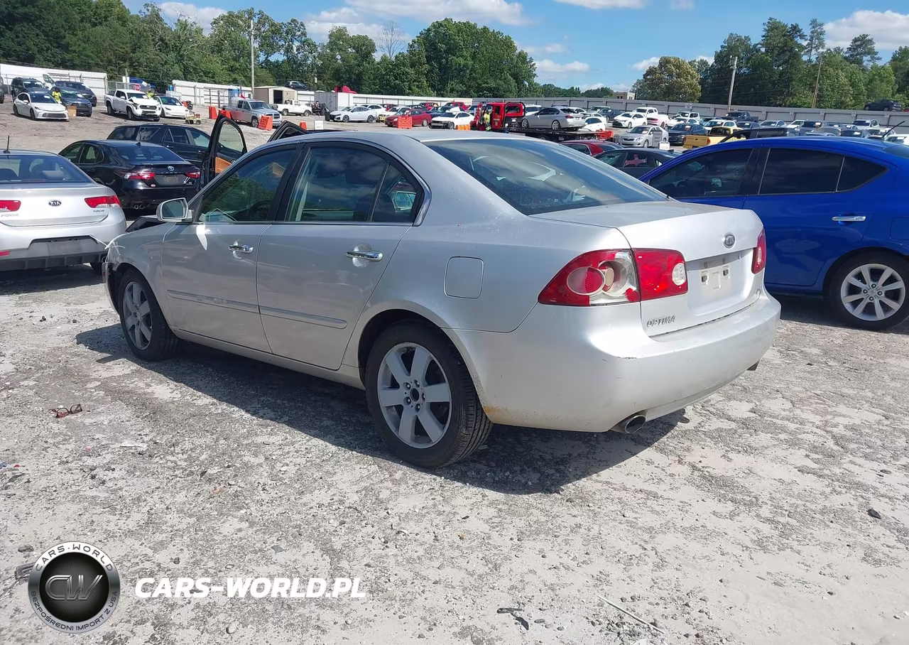 2007 Kia Optima Ex V6 VIN:KNAGE124075098995 - 3
