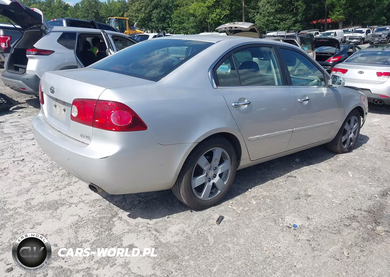 2007 Kia Optima Ex V6 VIN:KNAGE124075098995 - 4