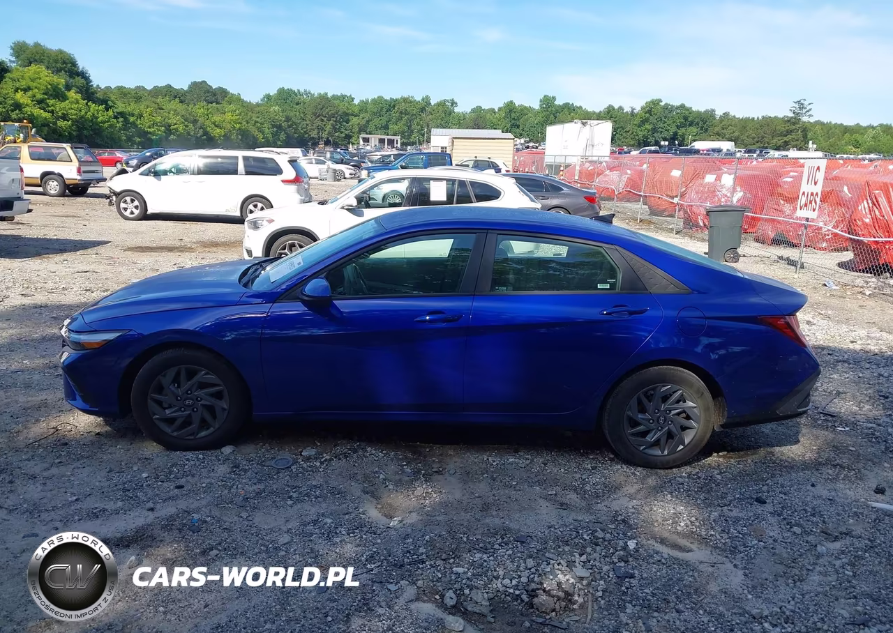 2024 Hyundai Elantra Sel VIN:KMHLM4DG1RU640526 - 14
