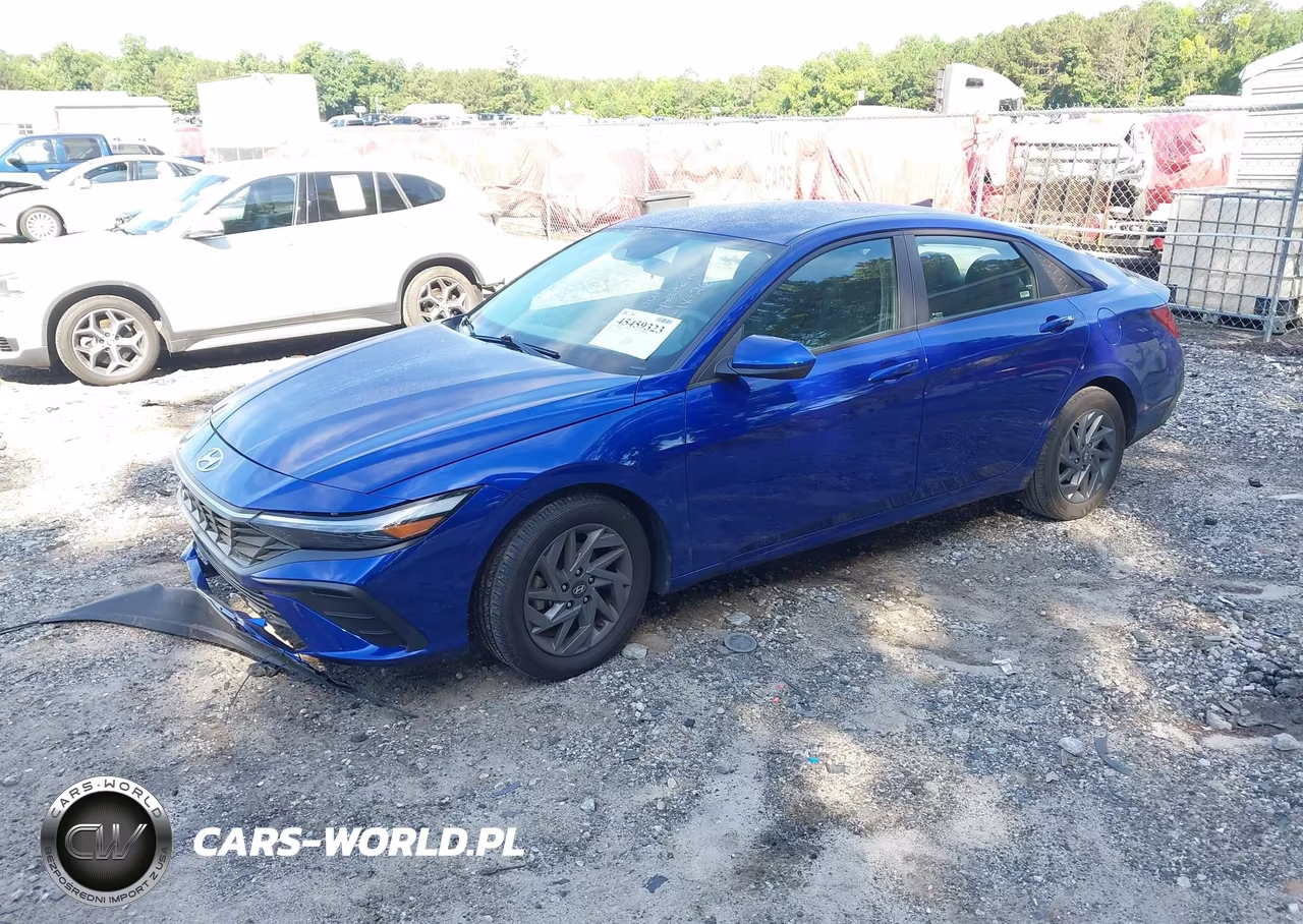 2024 Hyundai Elantra Sel VIN:KMHLM4DG1RU640526 - 2