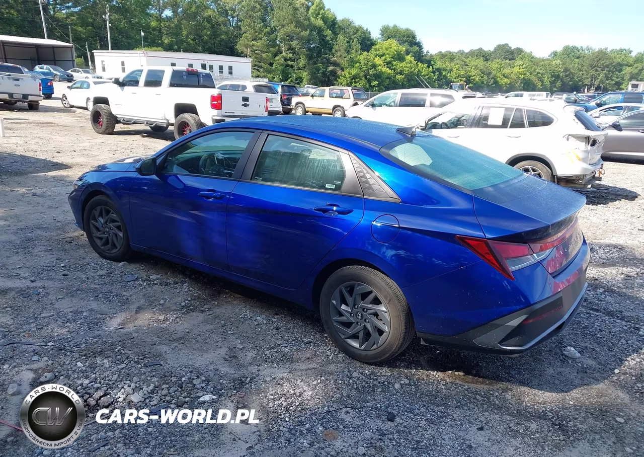 2024 Hyundai Elantra Sel VIN:KMHLM4DG1RU640526 - 3