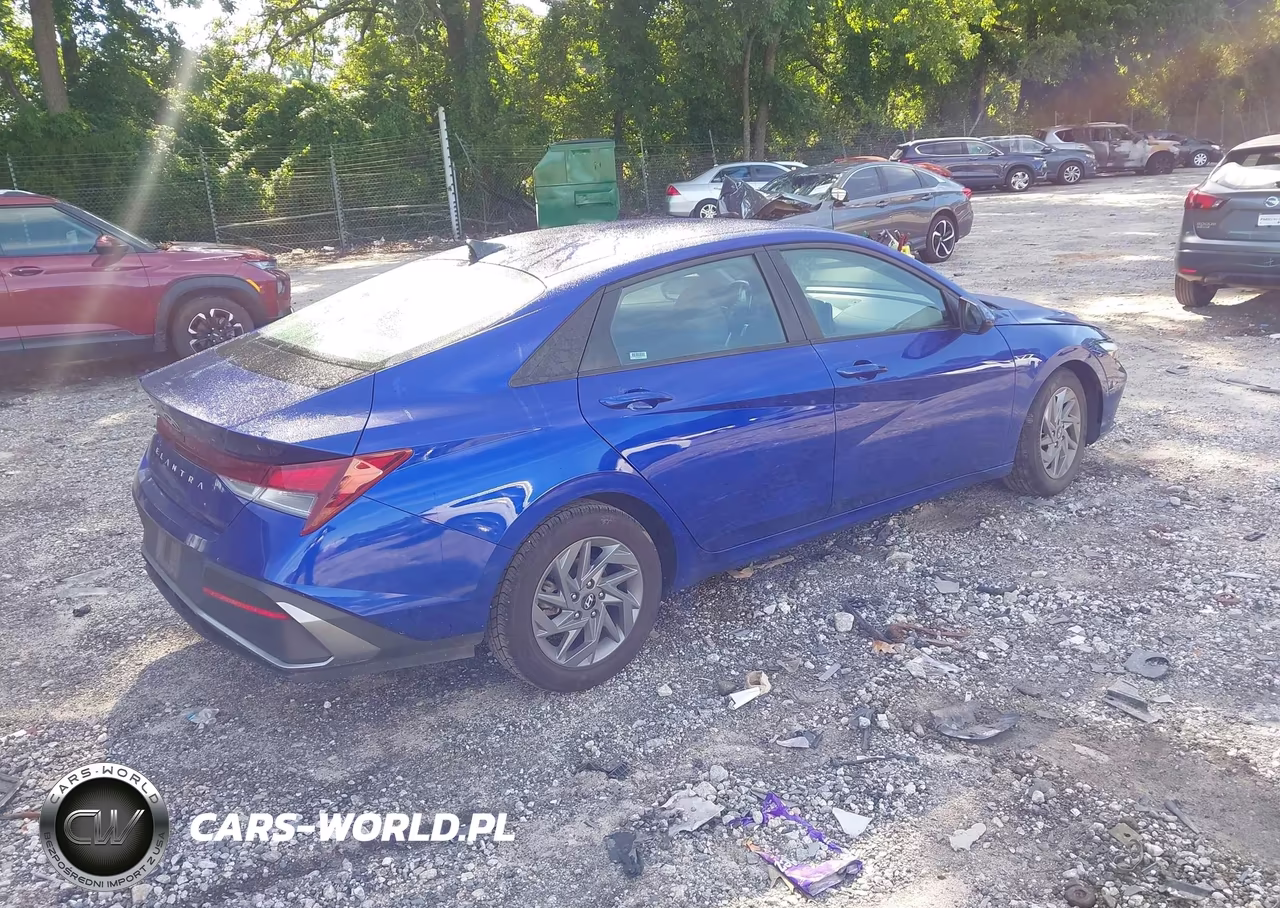 2024 Hyundai Elantra Sel VIN:KMHLM4DG1RU640526 - 4