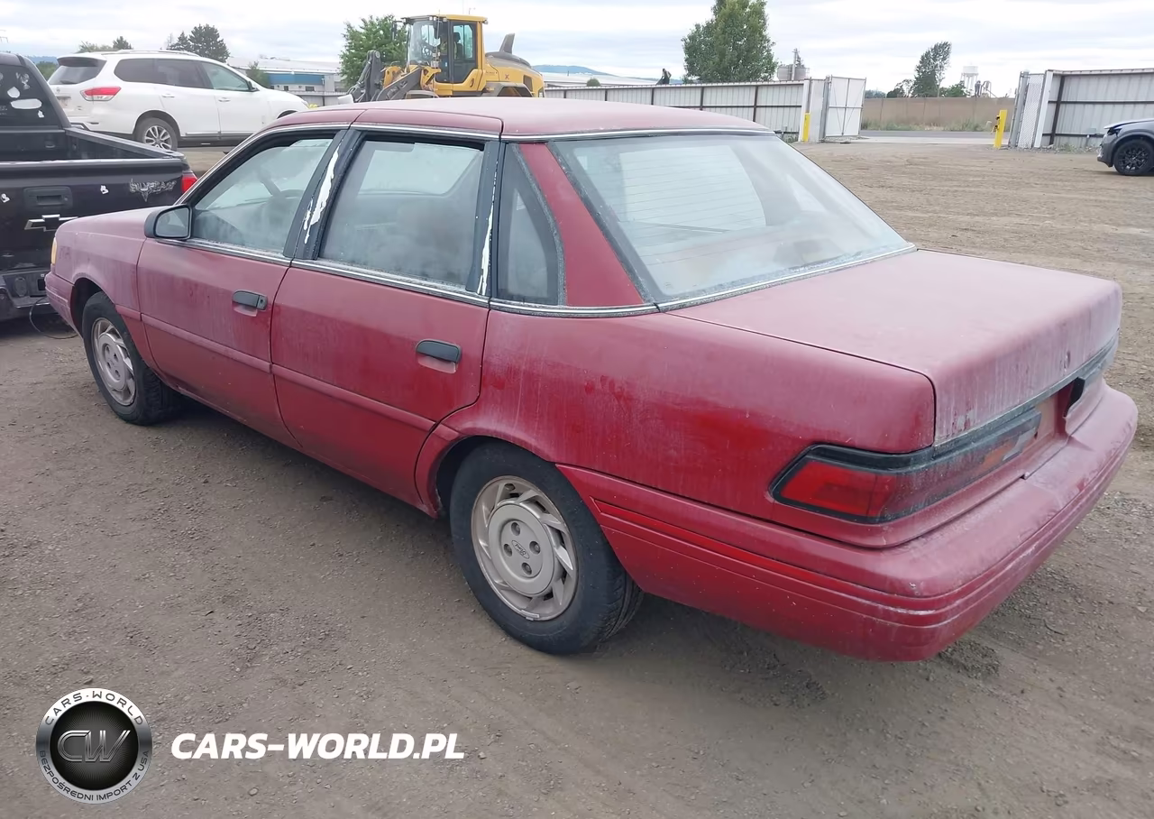 1992 Ford Tempo VIN:2FAPP36U1NB174709 - 3