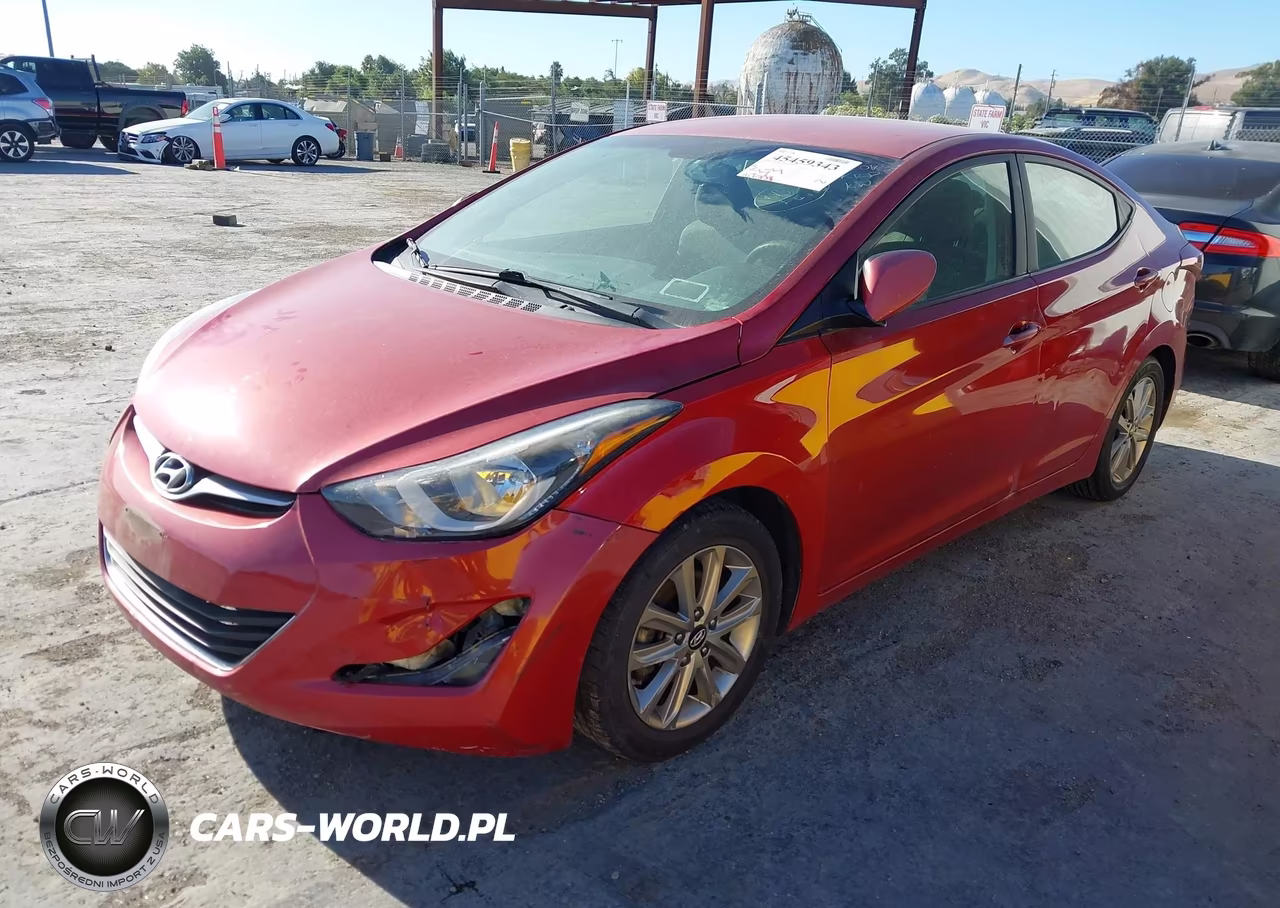 2014 Hyundai Elantra Se VIN:KMHDH4AE7EU049669 - 2