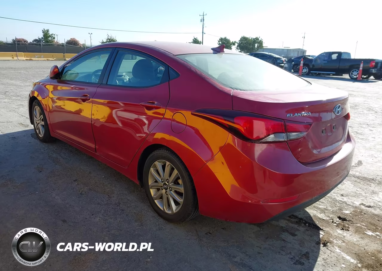 2014 Hyundai Elantra Se VIN:KMHDH4AE7EU049669 - 3