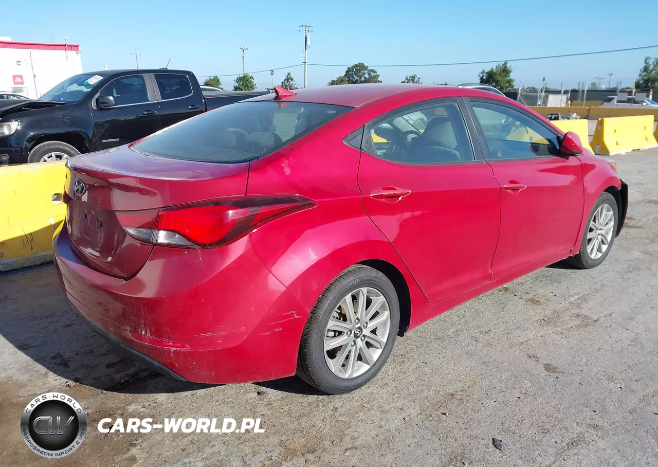 2014 Hyundai Elantra Se VIN:KMHDH4AE7EU049669 - 4
