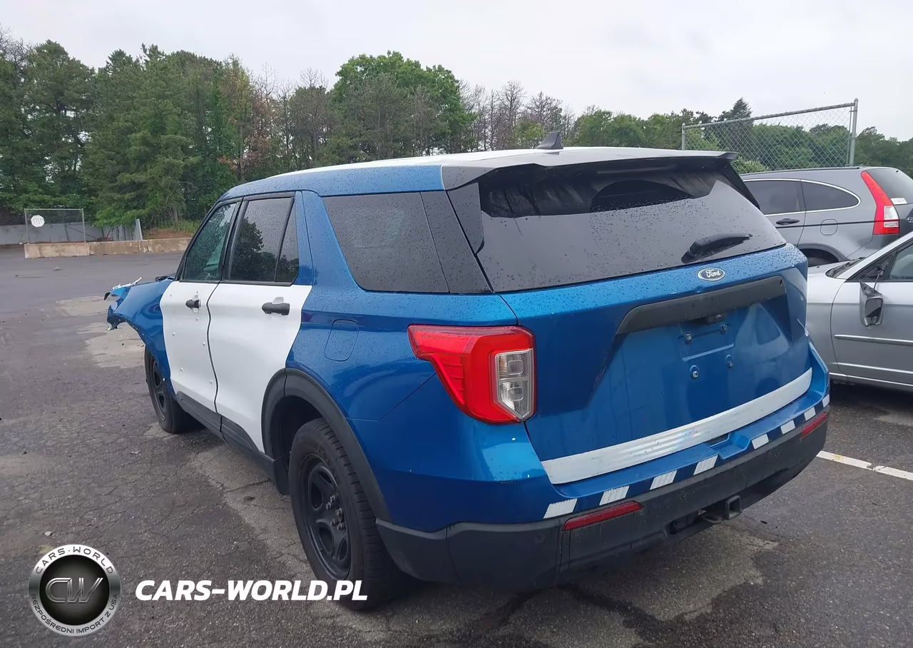 2021 Ford Police Interceptor Utility VIN:1FM5K8AB9MGB47201 - 3