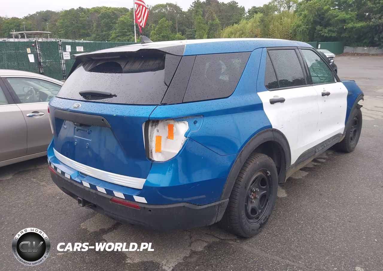 2021 Ford Police Interceptor Utility VIN:1FM5K8AB9MGB47201 - 4
