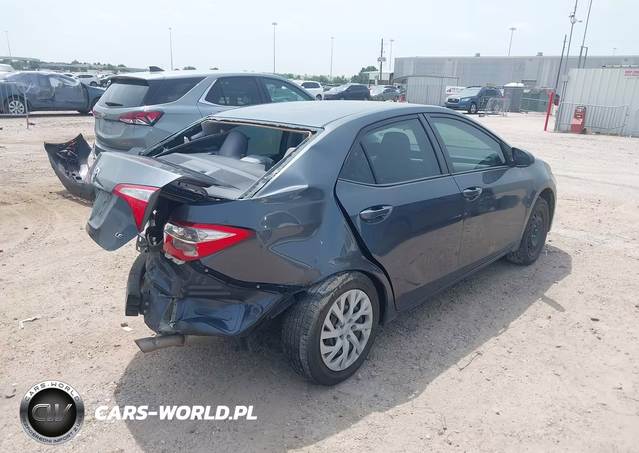 2016 Toyota Corolla Le VIN:5YFBURHE3GP529511 - 4