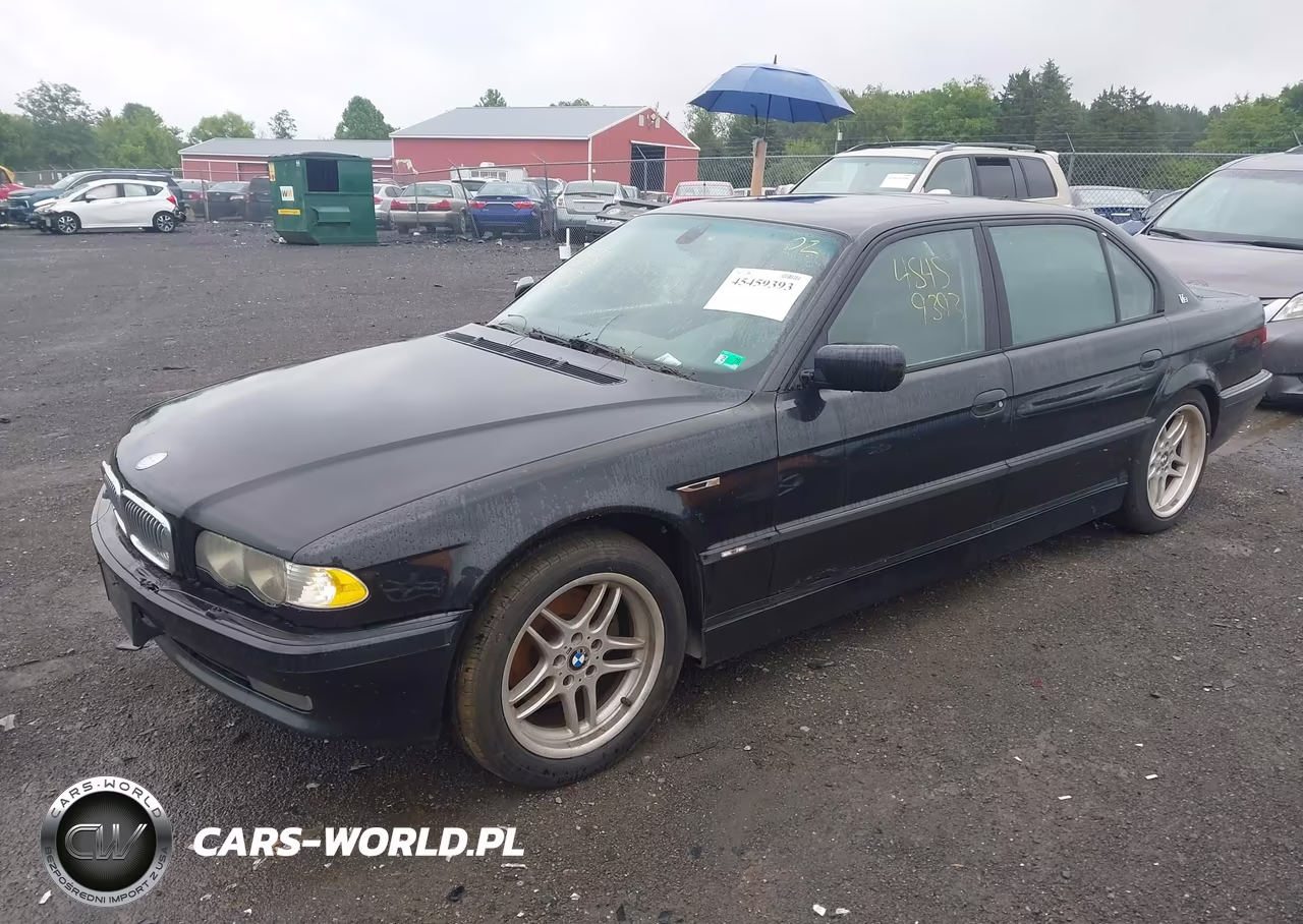 2001 BMW 740Il VIN:WBAGH83471DP32394 - 2