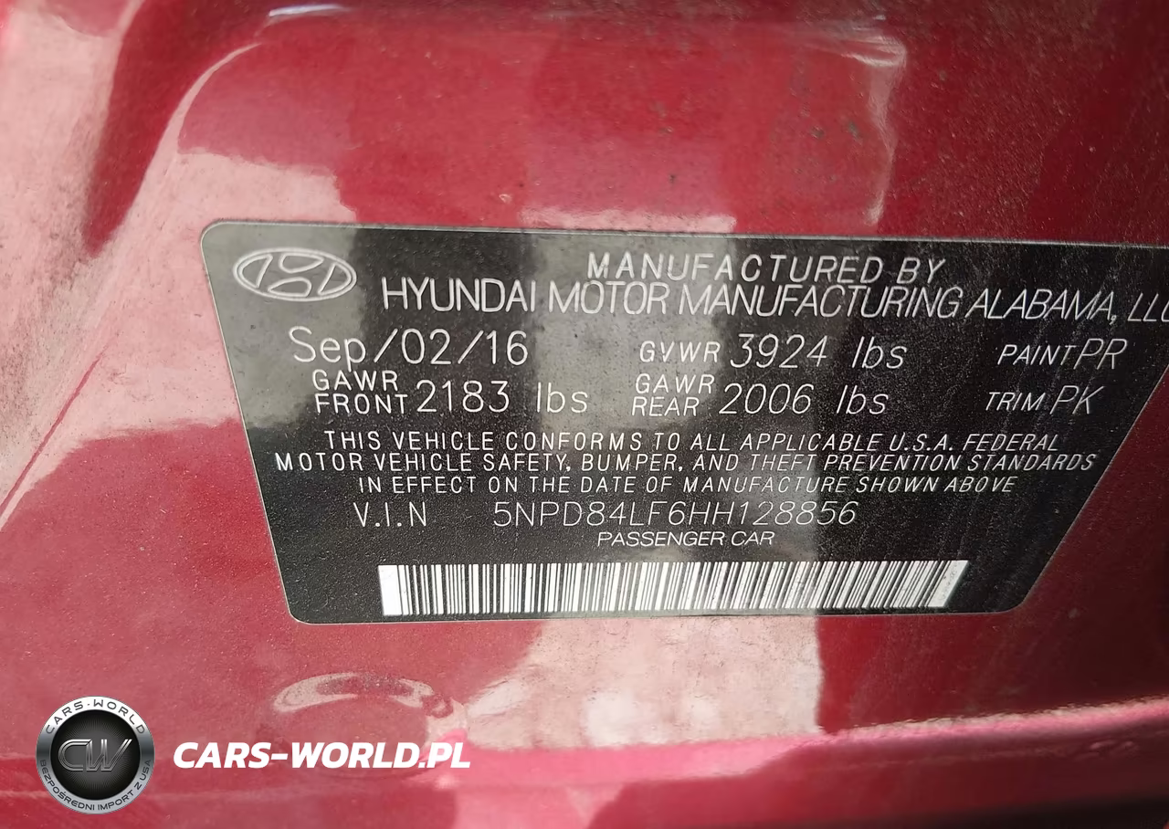 2017 Hyundai Elantra Se VIN:5NPD84LF6HH128856 - 9