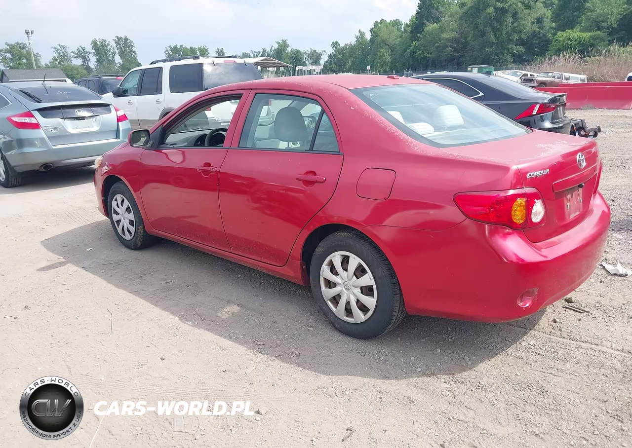2009 Toyota Corolla Le VIN:1NXBU40E59Z075701 - 3