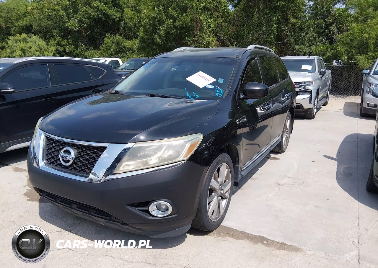 2014 Nissan Pathfinder Platinum VIN:5N1AR2MN0EC724672 - 2