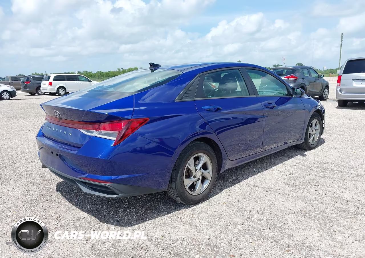 2021 Hyundai Elantra Se VIN:5NPLL4AG5MH049422 - 4