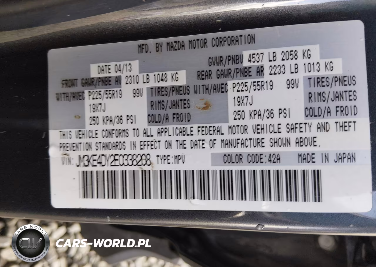 2014 Mazda Cx-5 Grand Touring VIN:JM3KE4DY2E0338208 - 9
