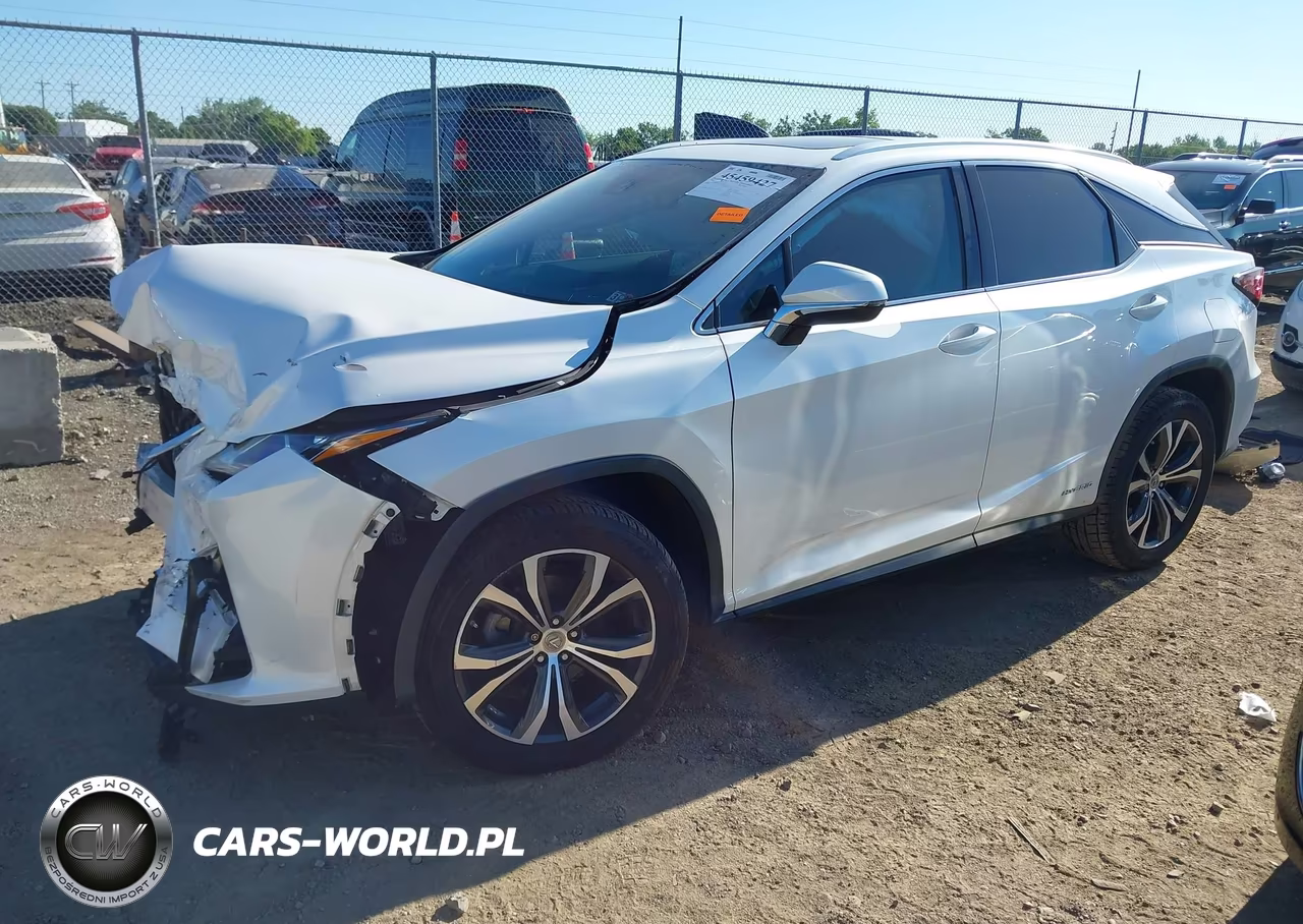 2016 Lexus Rx 450H VIN:2T2BGMCA5GC005898 - 2