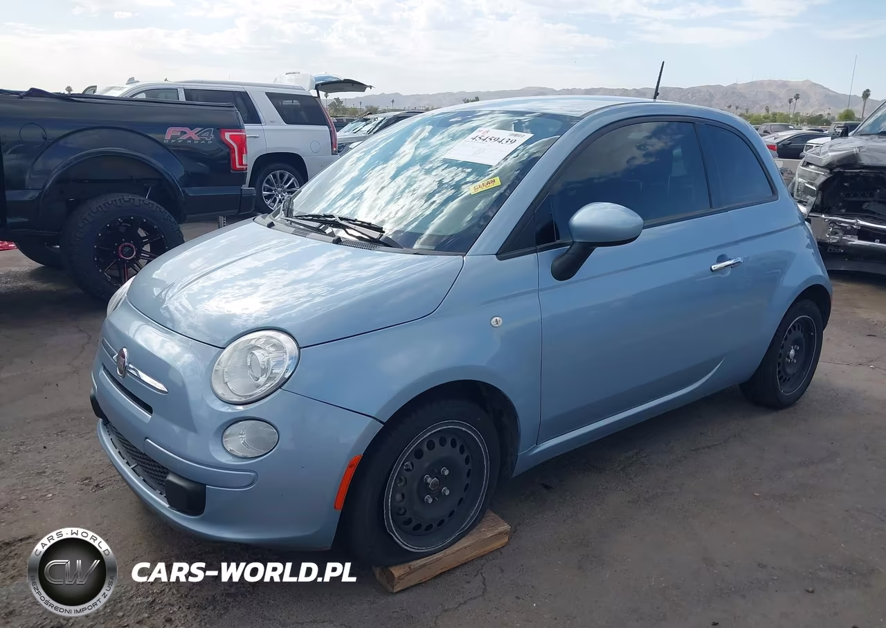 2013 Fiat 500 Pop VIN:3C3CFFAR3DT743552 - 2