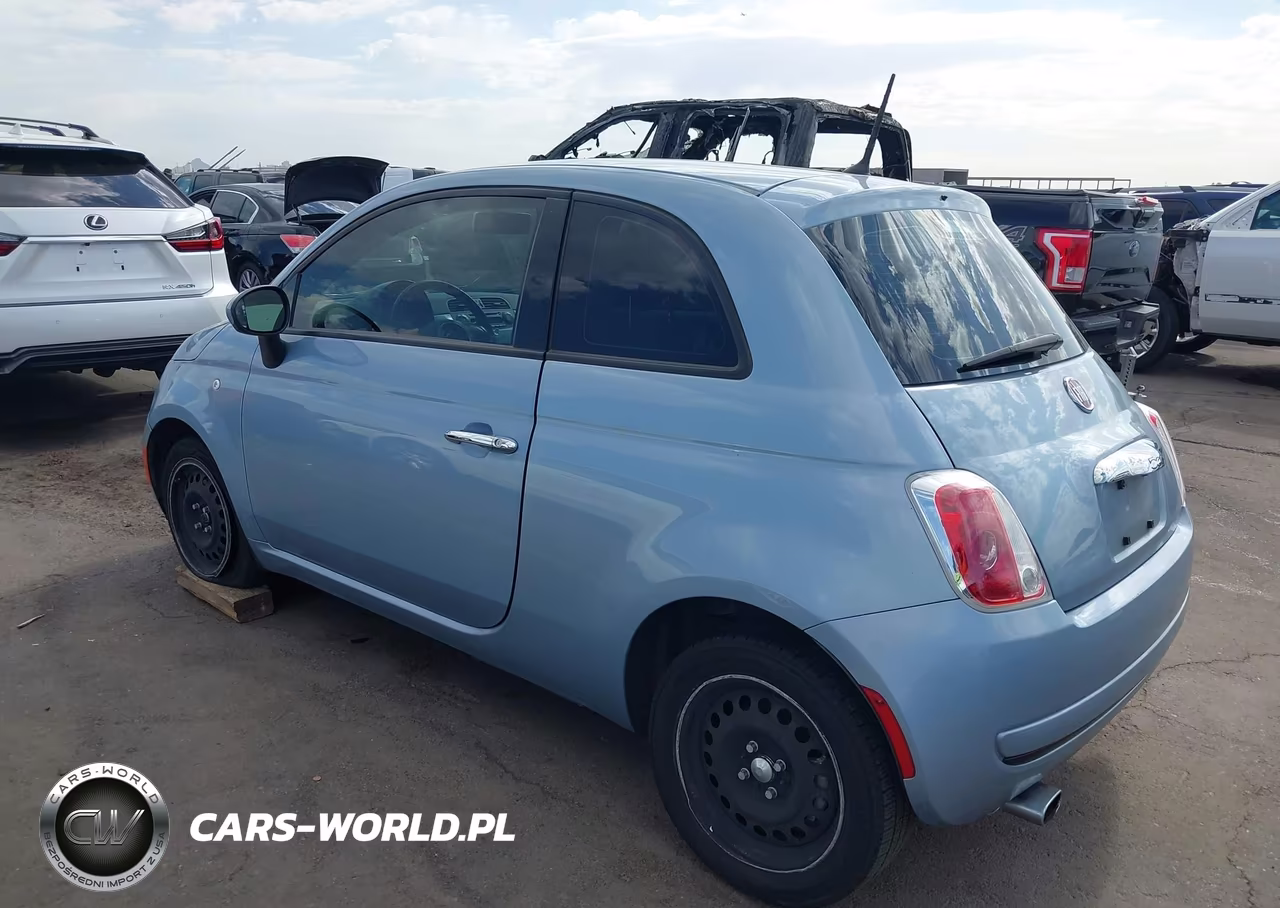 2013 Fiat 500 Pop VIN:3C3CFFAR3DT743552 - 3