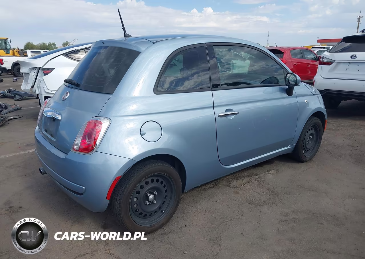 2013 Fiat 500 Pop VIN:3C3CFFAR3DT743552 - 4