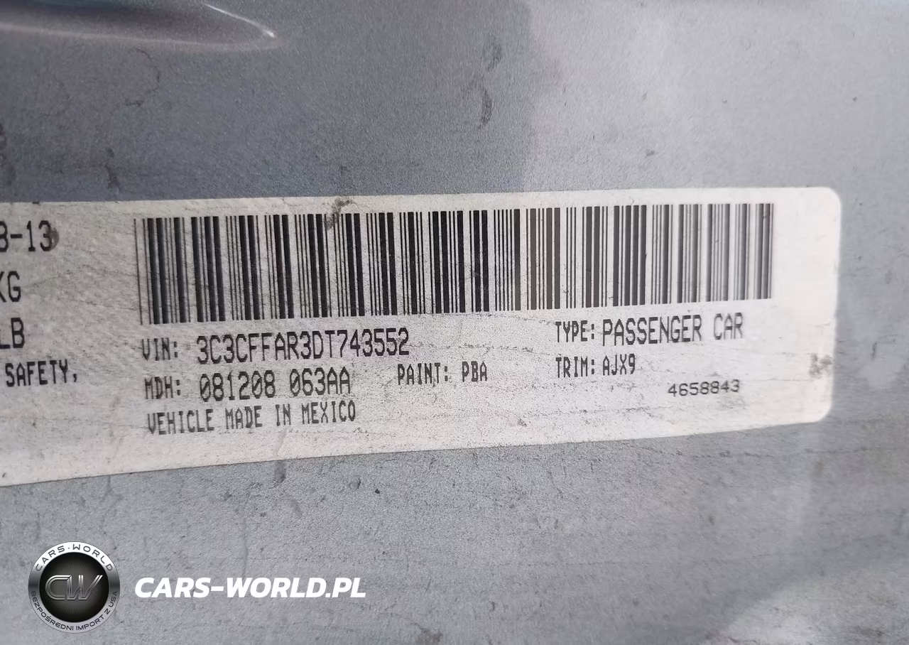 2013 Fiat 500 Pop VIN:3C3CFFAR3DT743552 - 9