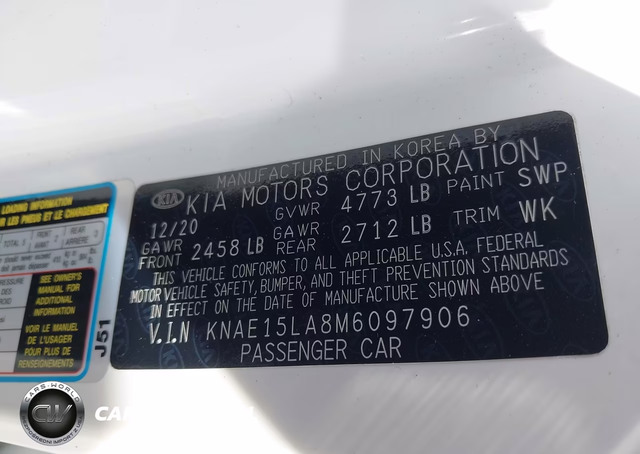 2021 Kia Stinger Gt-Line VIN:KNAE15LA8M6097906 - 9