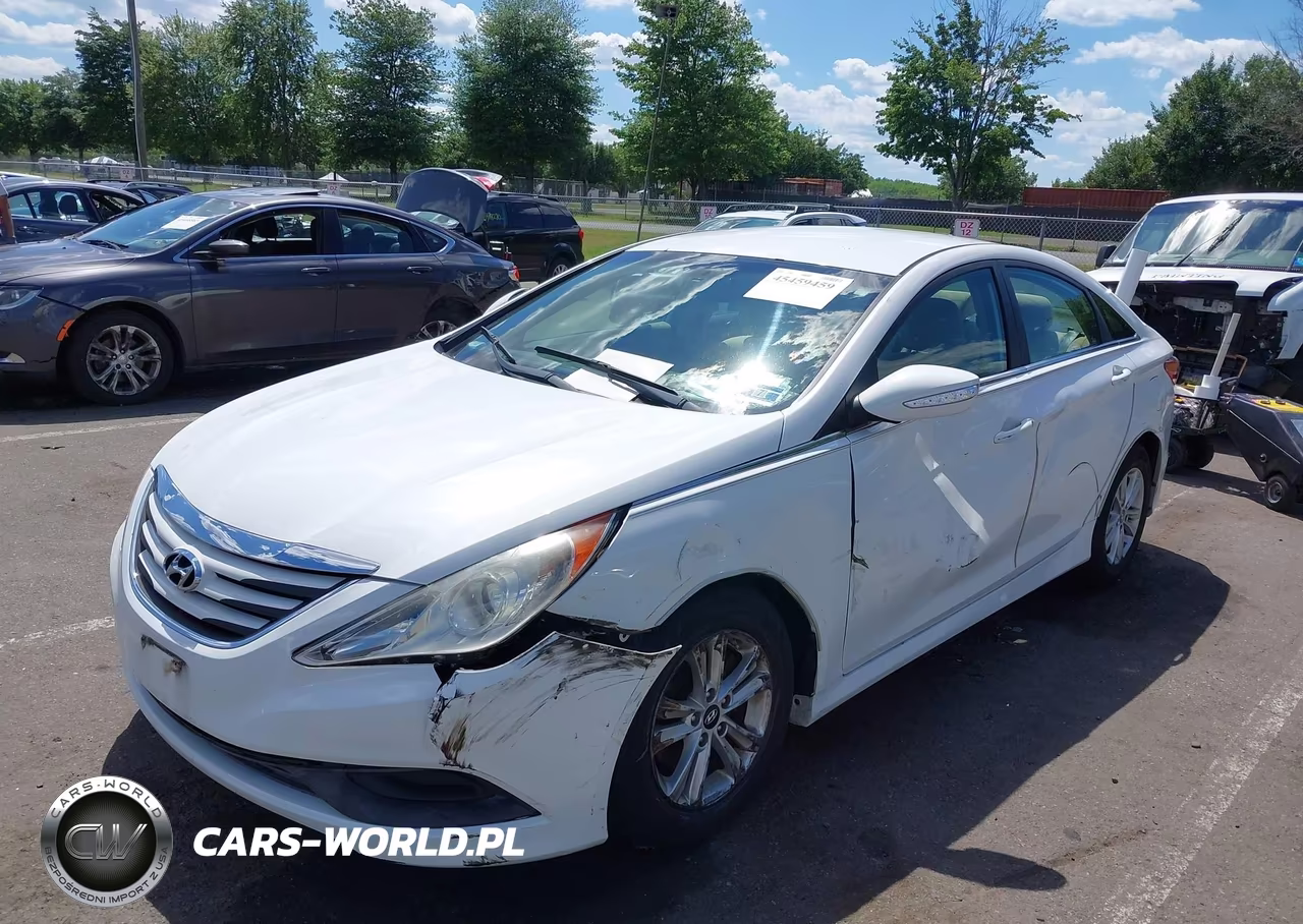 2014 Hyundai Sonata Gls VIN:5NPEB4AC8EH922977 - 2