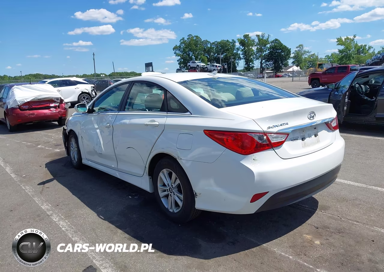 2014 Hyundai Sonata Gls VIN:5NPEB4AC8EH922977 - 3