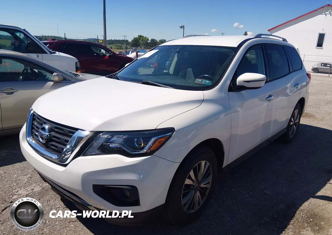 2019 Nissan Pathfinder Sv VIN:5N1DR2MM1KC581327 - 2