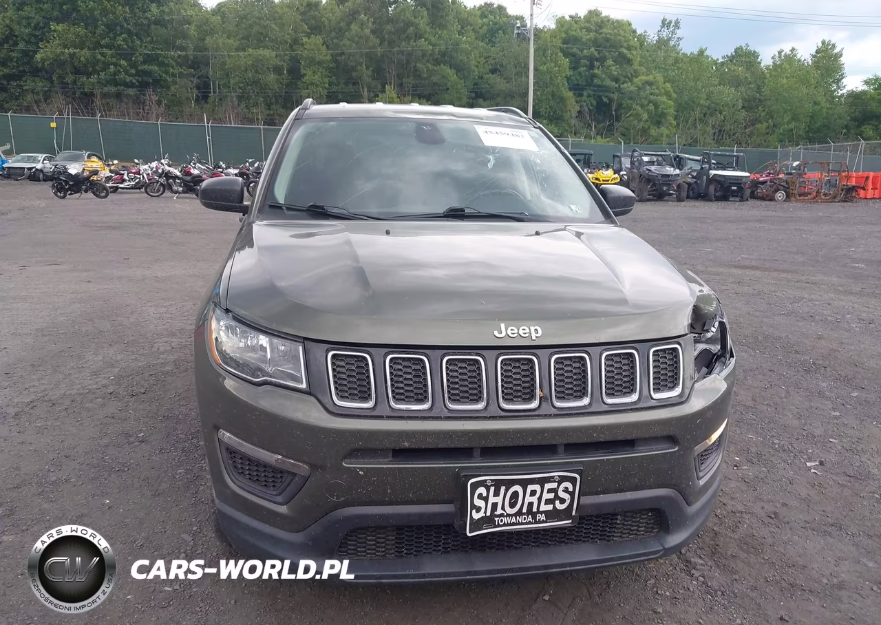 2018 Jeep Compass Sport 4X4 VIN:3C4NJDAB0JT399944 - 12
